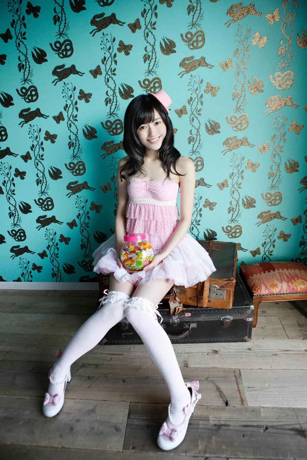 [YS Web]Vol.531_日本AKB48成员渡辺麻友白嫩清新写真66P